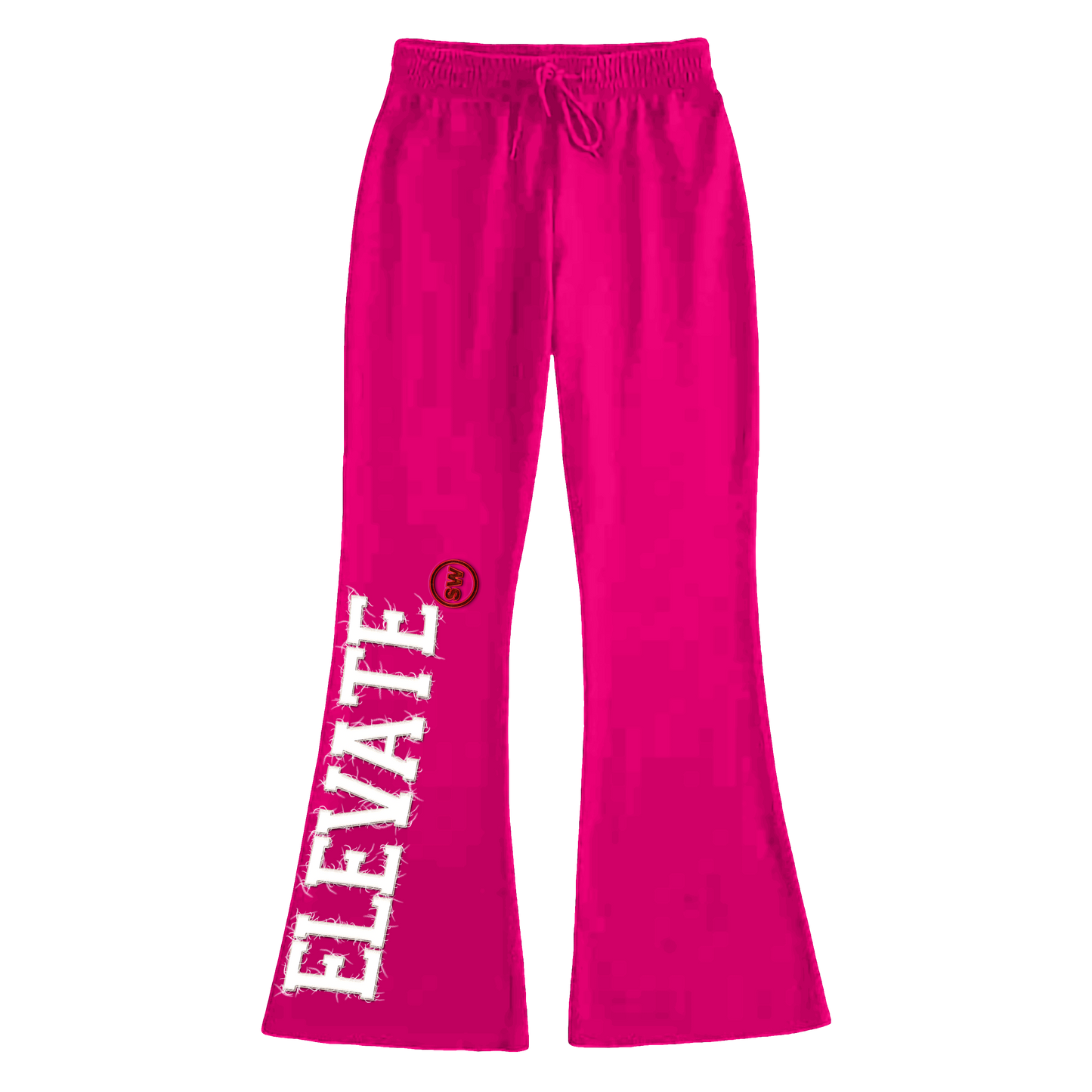 Pink Flare Sweatpants