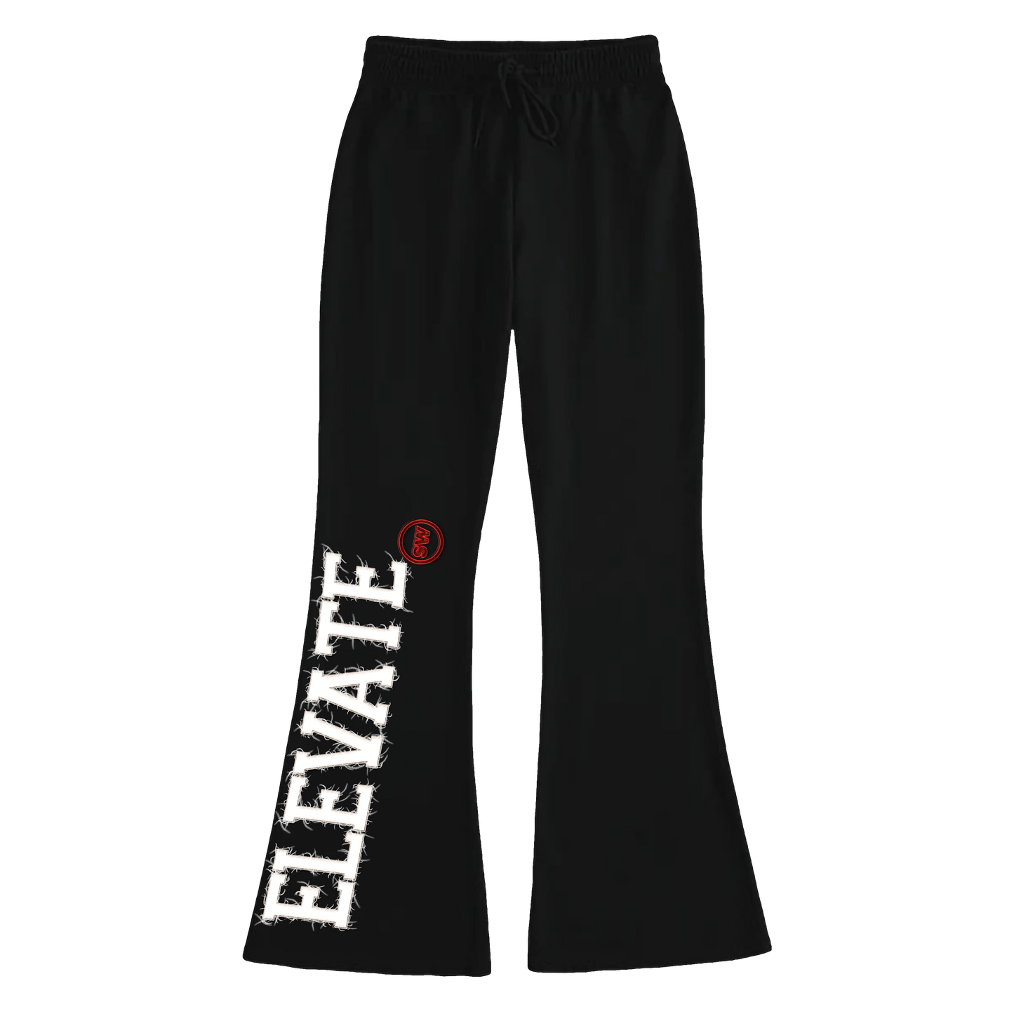 Black Flare Sweatpants