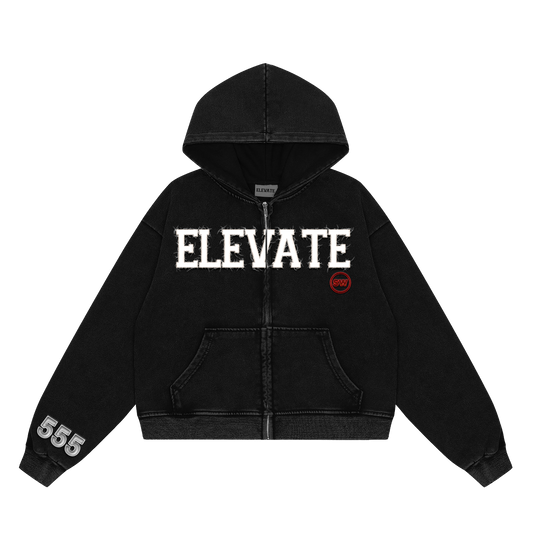 Black Zip Up